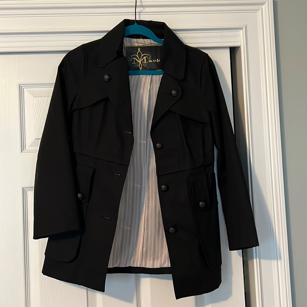 Mackage black cotton jacket